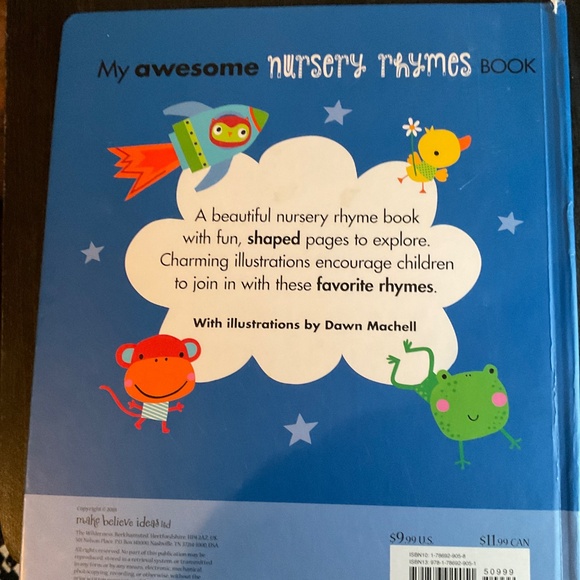 Book - My Awesome Nursery Rhymes Book   K111 - Picture 2 of 5